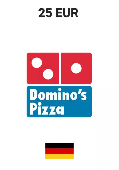 Dominos Germany 25 EUR Gift Card cover image